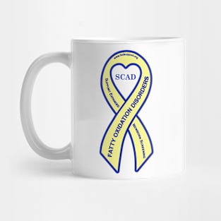 SCAD FOD Awareness Ribbon Mug